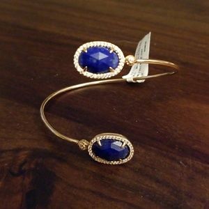 Henri Bendel Semi Precious Wrap Cuff Bracelet NWT